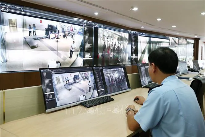 Hệ thống giám sát ra vào Tổng cục Hải Quan 